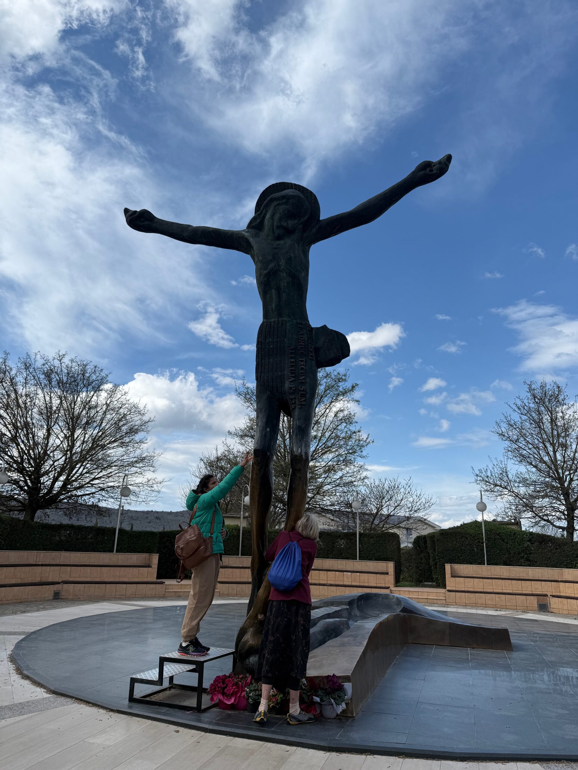 Risen Christ Statue in Medjugorje